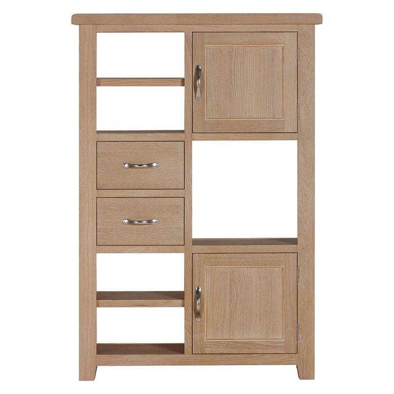 Wilmont Display Unit - 2 Door - Oak
