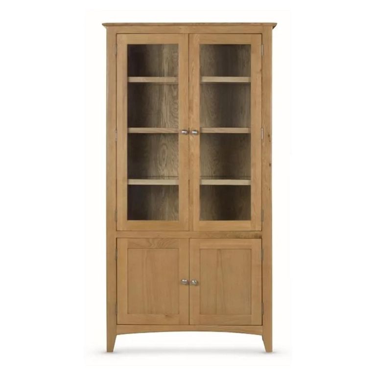 Kilkenny Display Unit - 4 Door - Oak