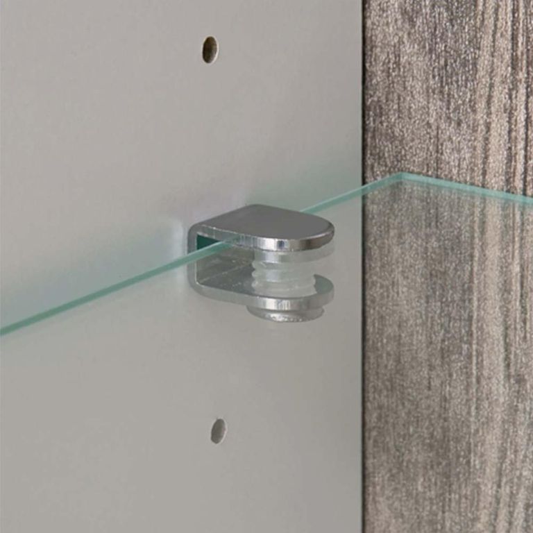 Chelsea Display Cabinet - Wide - White Gloss