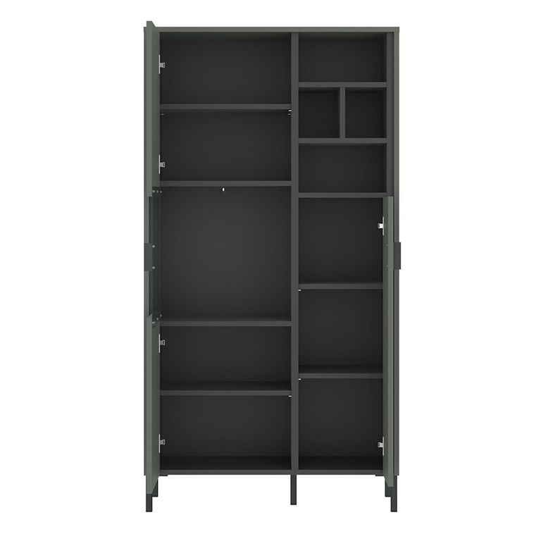 Arundel Display Cabinet - 2 Door - Green