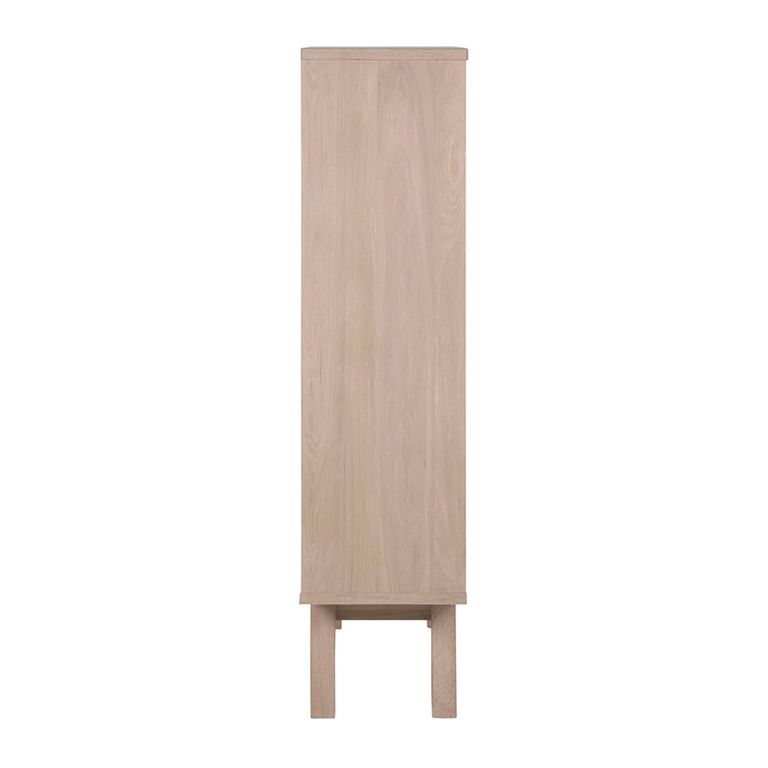 A-Line Display Cabinet - 2 Drawer - White Oak