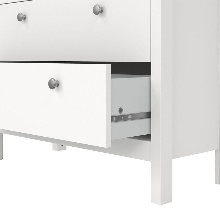 Madrid Display Cabinet - 2 Door - White