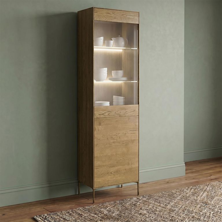 Helga Display Cabinet - 2 Door - Oiled Oak - Variation Available