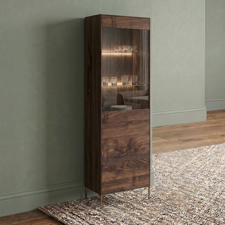 Helga Display Cabinet - 2 Door - Oiled Walnut - Variation Available