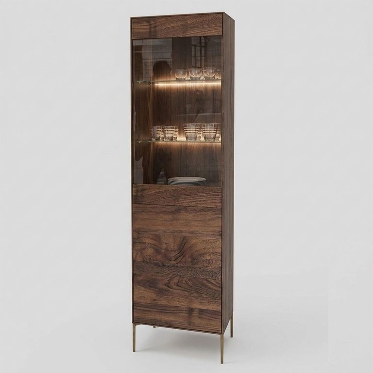 Helga Display Cabinet - 2 Door - Oiled Walnut - Variation Available