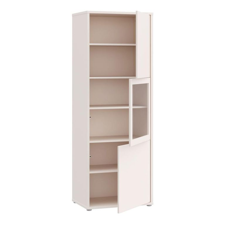 Alice Springs Display Cabinet - 3 Door - Narrow - Sand