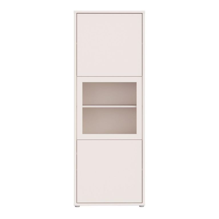 Alice Springs Display Cabinet - 3 Door - Narrow - Sand