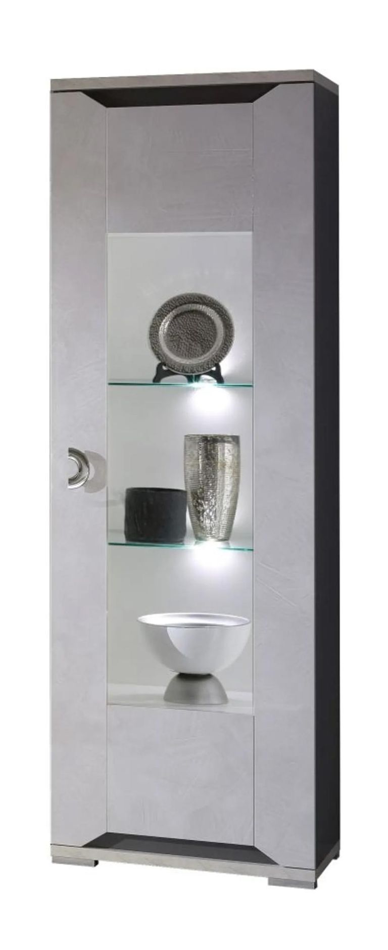 Angelo 1 Door Display Cabinet - RHF