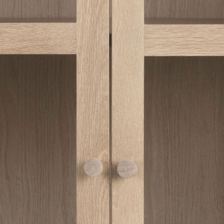 Aston Display Cabinet - 2 Door - Oak