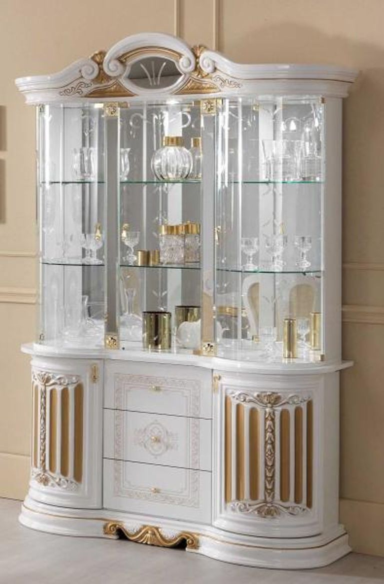 Betty White Italian 3 Door Display Cabinet