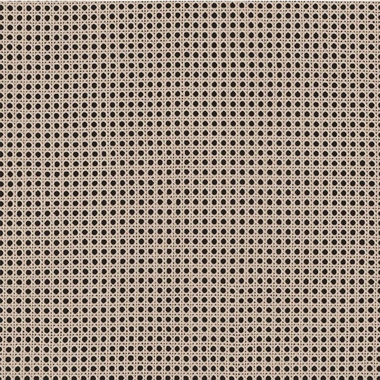 Cestino Oak and Rattan Effect 2 Door Narrow Display Cabinet