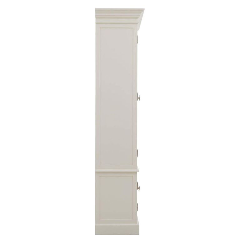 Covent Display Unit - 4 Door - White Mahogany Wood
