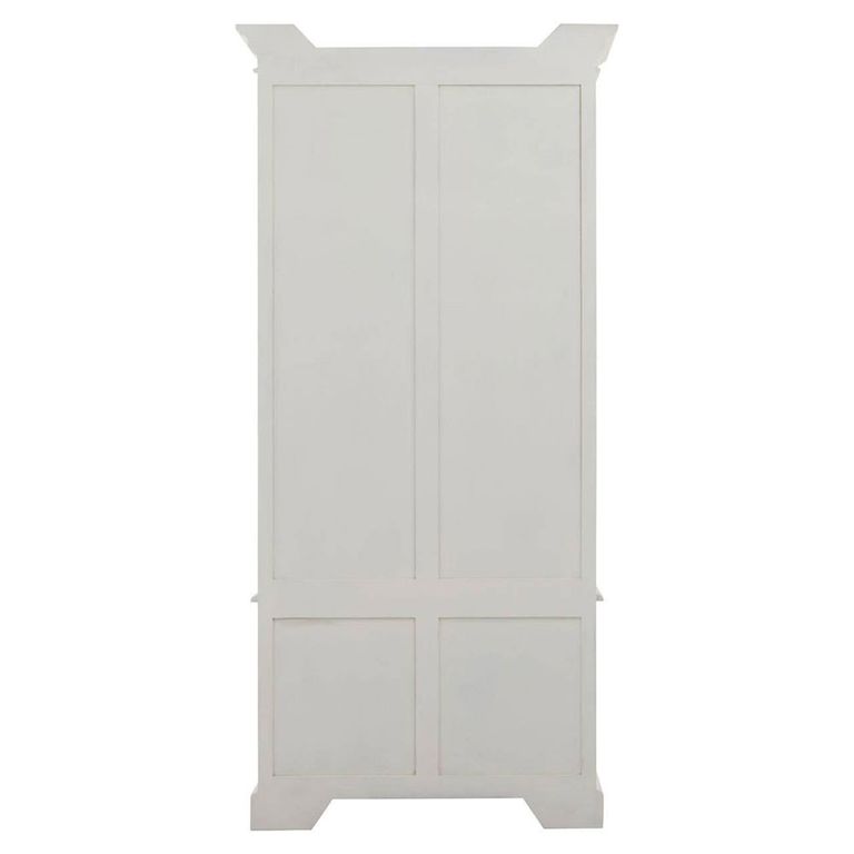 Covent Display Unit - 4 Door - White Mahogany Wood