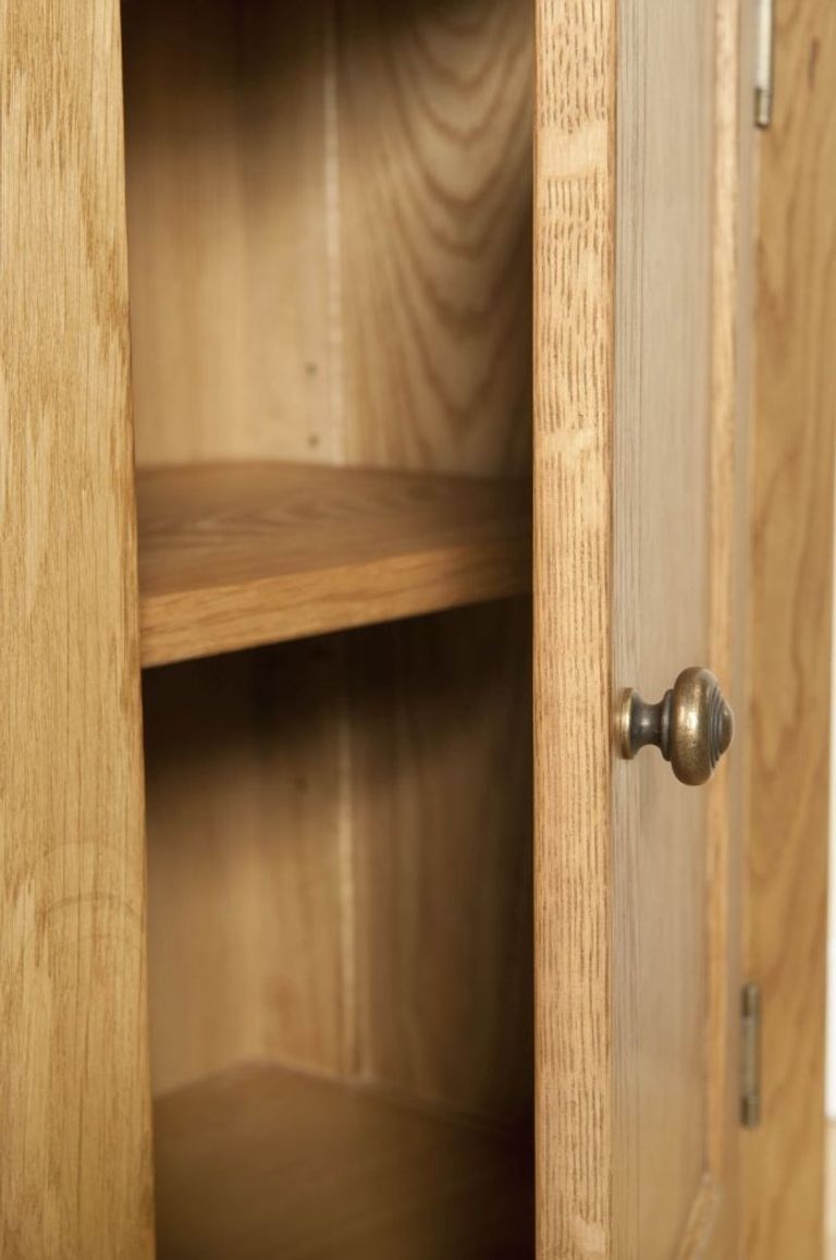 Dorset Display Cabinet - 2 Door - Oak