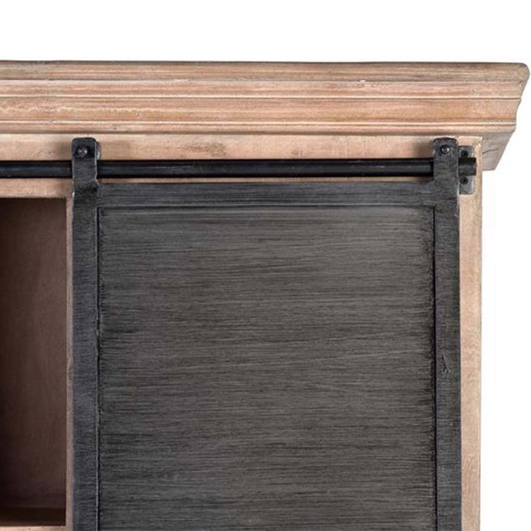 Irondale Display Cabinet - Mango Wood - 1 Door