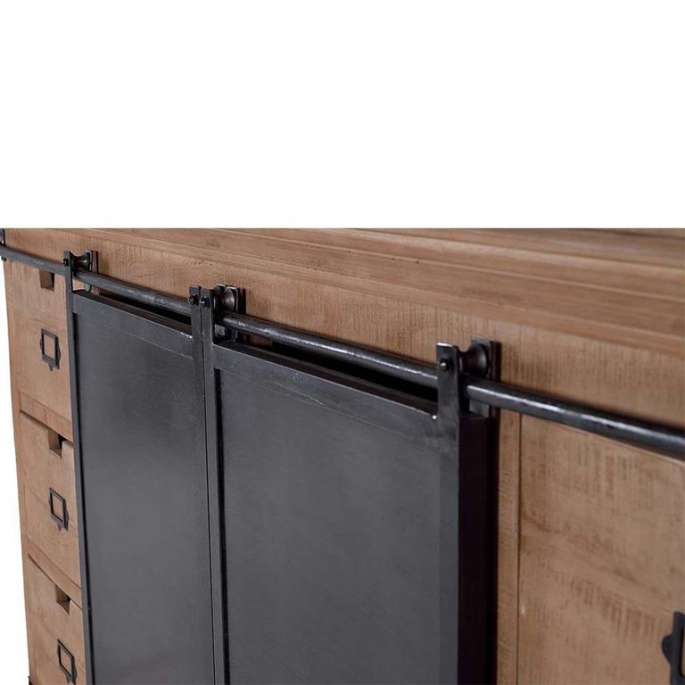 Irondale Display Cabinet - Mango Wood - 4 Door