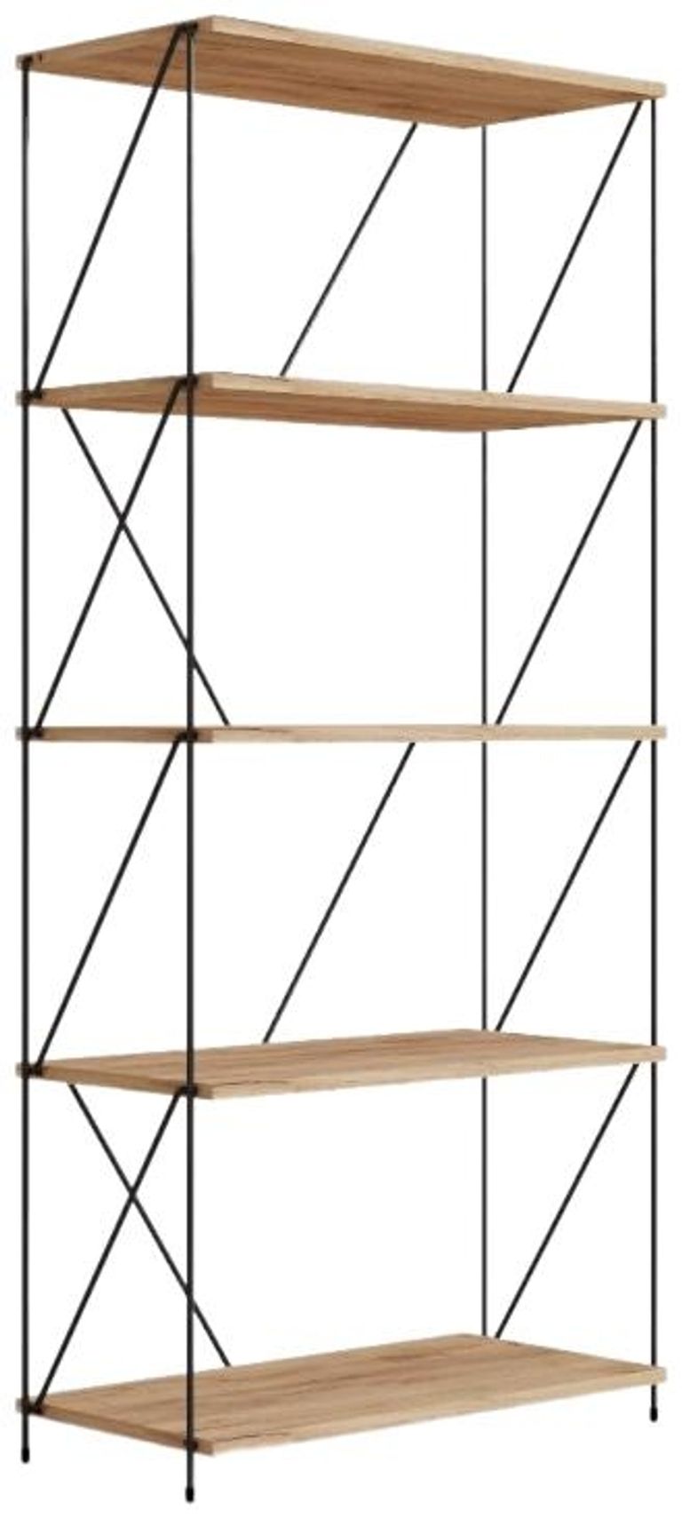 Lewis Wide Shelving Unit - Variant Available