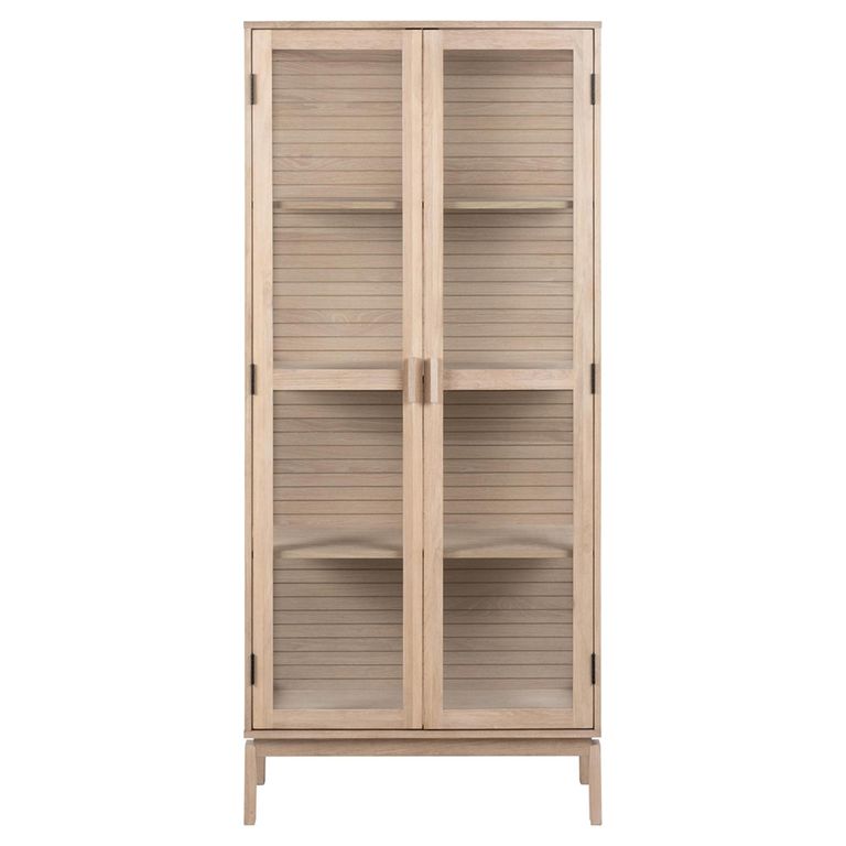 Linley Display Cabinet - 2 Door - White Oak