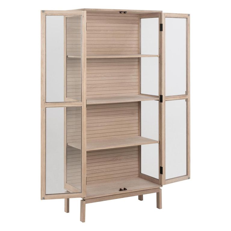 Linley Display Cabinet - 2 Door - White Oak