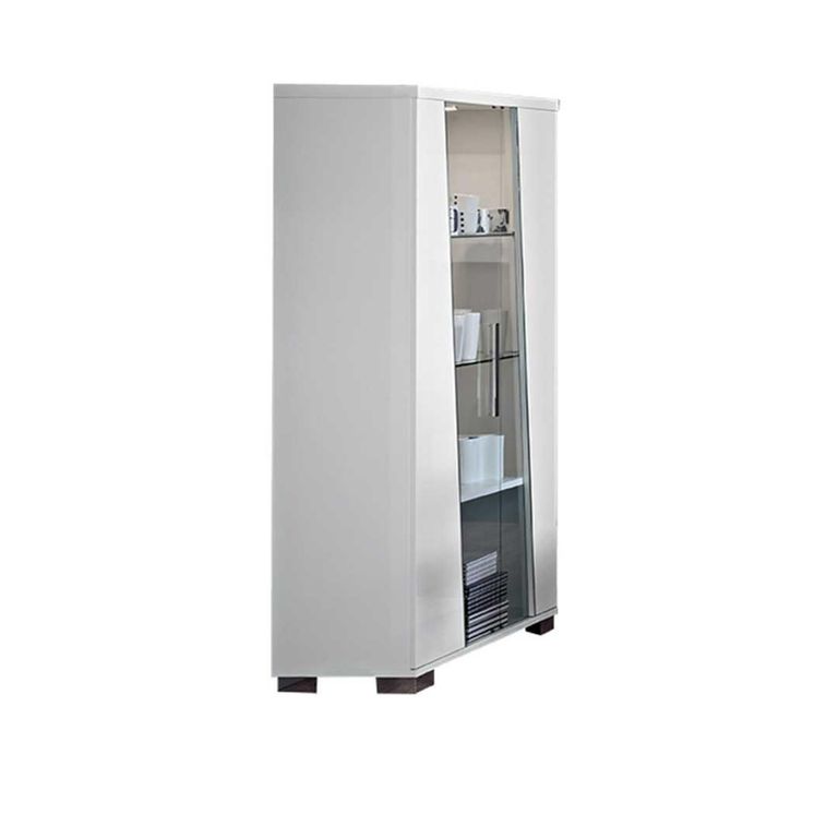 Lisa Display Cabinet - 2 Door - White