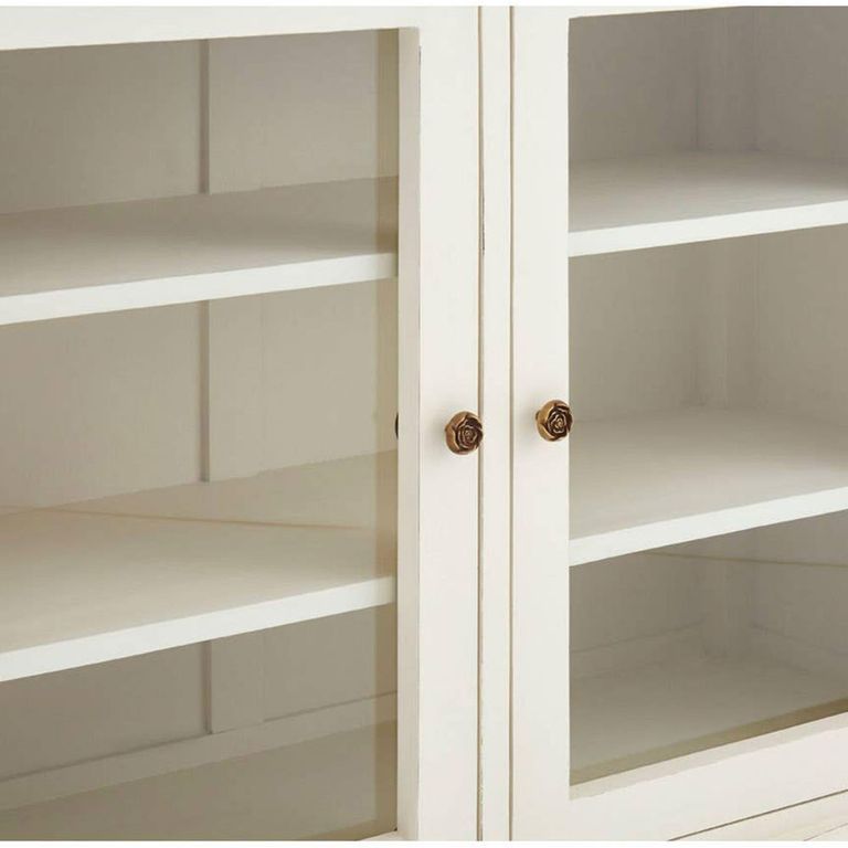 Loire Display Cabinet - 2 Door - Small - White