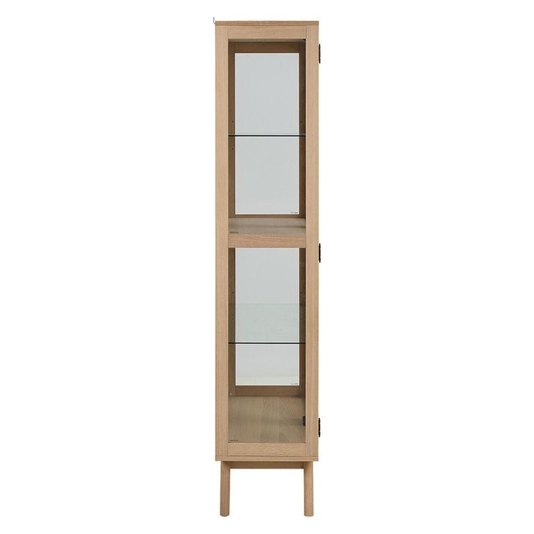 Marte Display Cabinet - 2 Door - White Oak