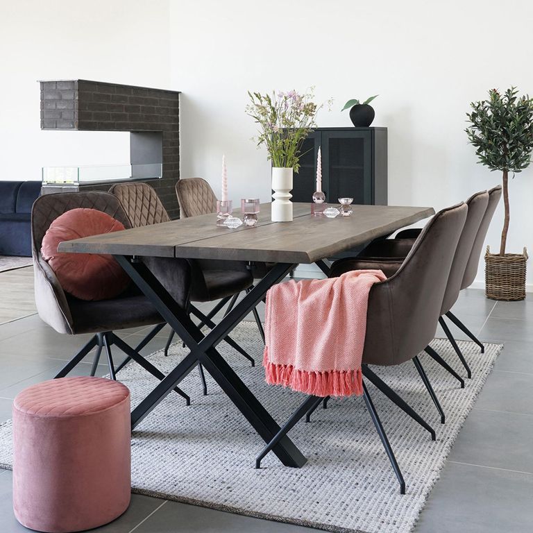 Melbourne Cabinet - 2 Door - Black Metal