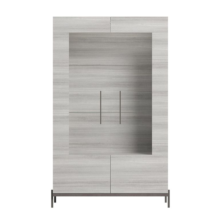 Mia Display Cabinet - 2 Door - Grey