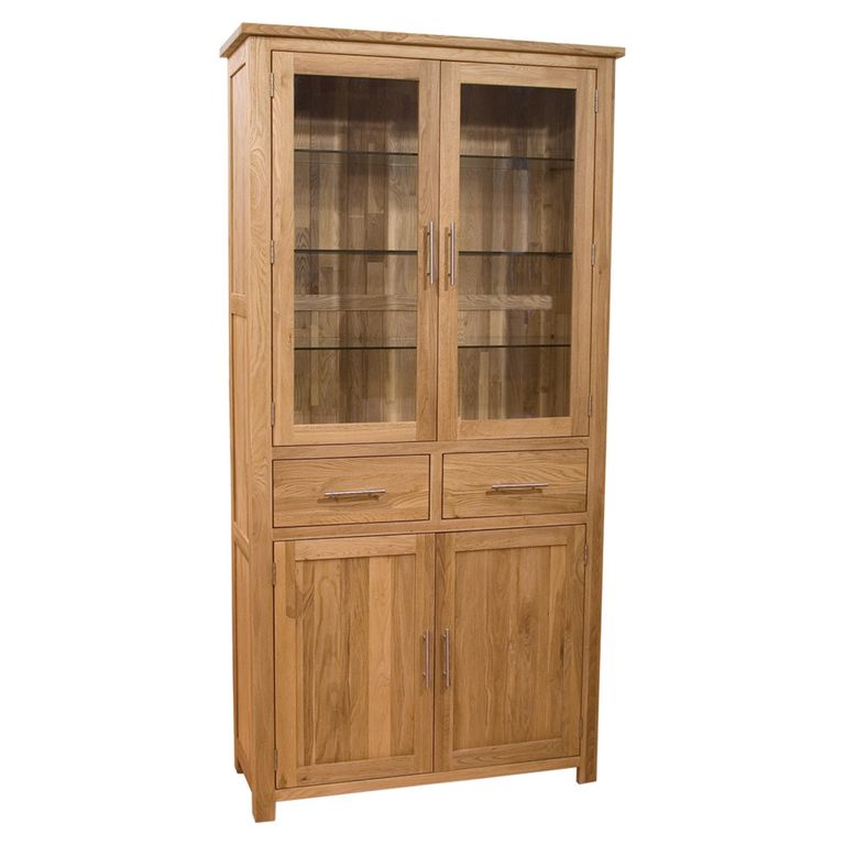 Opus Library Unit - 4 Door - Oak