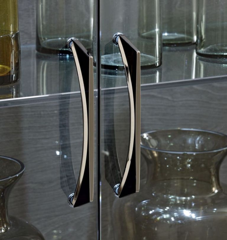 Elite Vitrine - 2 Door - Silver Birch