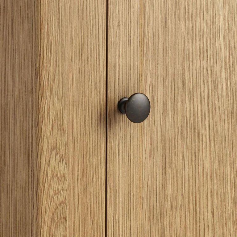 Normandy Display Cabinet - 2 Door Corner - Oak