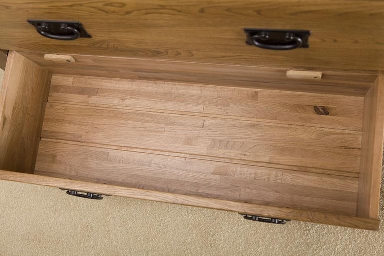 Originals Rustic Oak Display Cabinet