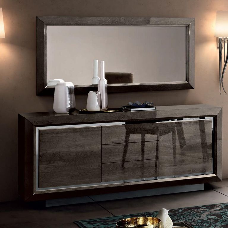 Elite Buffet Sideboard - Large - Silver Birch