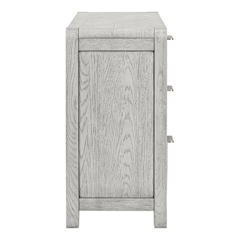 Amsterdam Medium Sideboard - 2 Door - Grey Washed Oak - 140cm