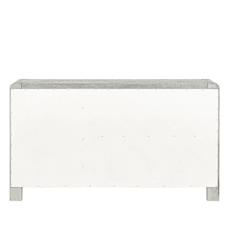 Amsterdam Medium Sideboard - 2 Door - Grey Washed Oak - 140cm