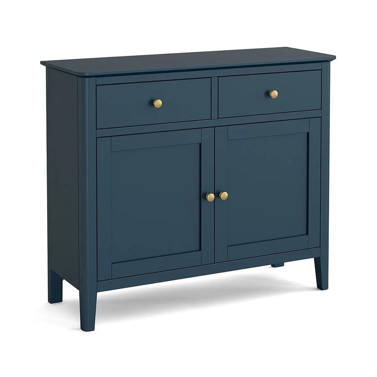 Harrogate Small Sideboard - 95cm - 2 Door - Blue