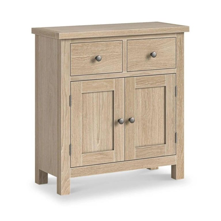 Modern Country Oak - Small Sideboard - 75cm - 2 Door