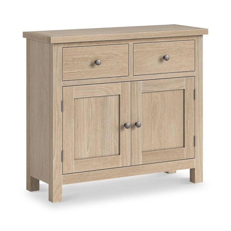 Modern Country Oak - Small Sideboard - 90cm - 2 Door