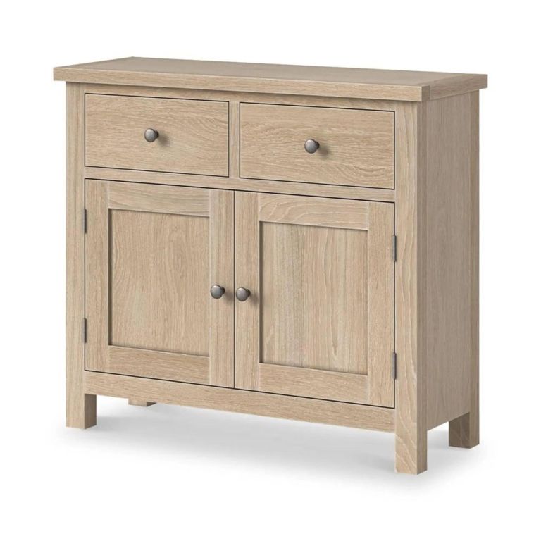 Modern Country Oak - Small Sideboard - 90cm - 2 Door