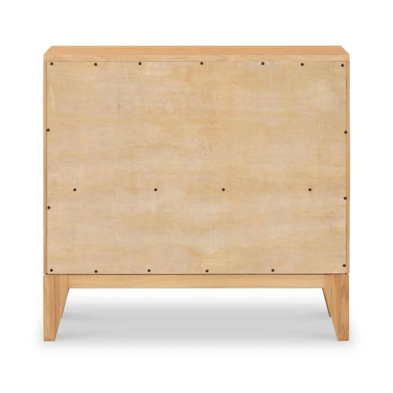 Viento Sunburst Small Sideboard - 2 Door - Oak - 80cm