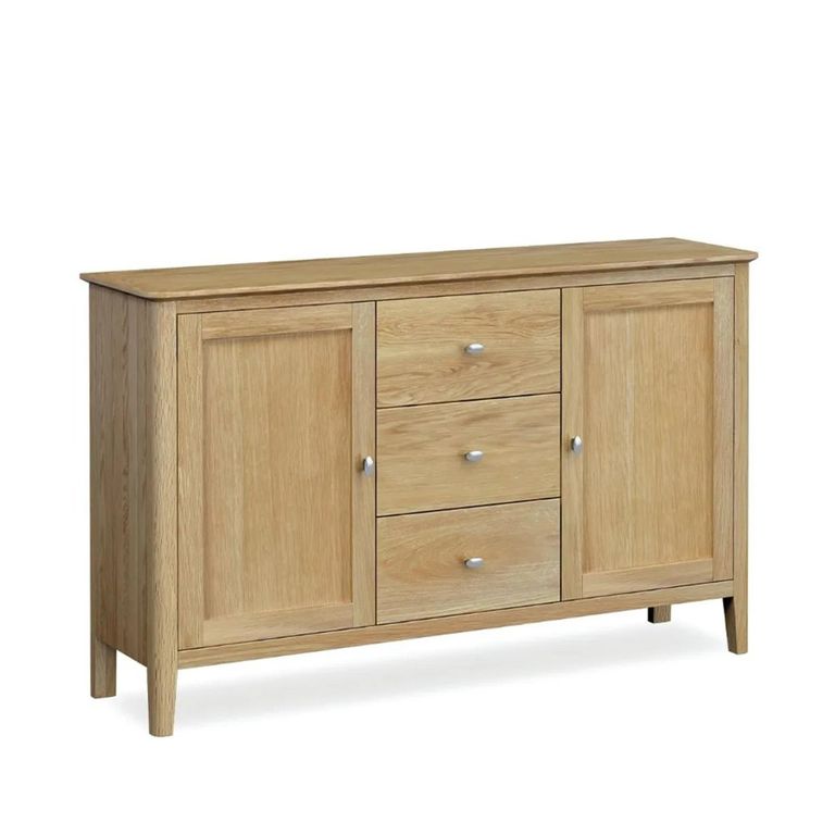 Bath Medium Sideboard - 140cm - 2 Door - Oak
