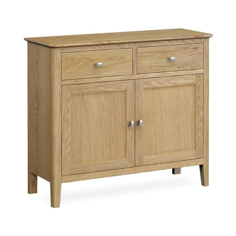 Bath Small Sideboard - 100cm - 2 Door - Oak