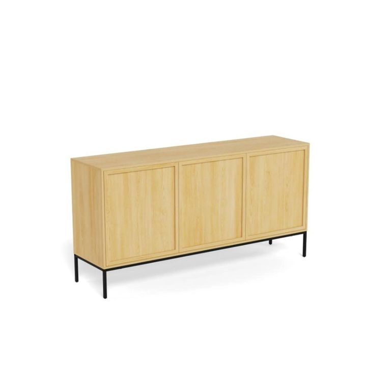 Palmdale Sideboard - 3 Door - Medium - 158cm - Oak