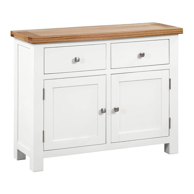 Lundy Small Sideboard - 2 Door - White Painted