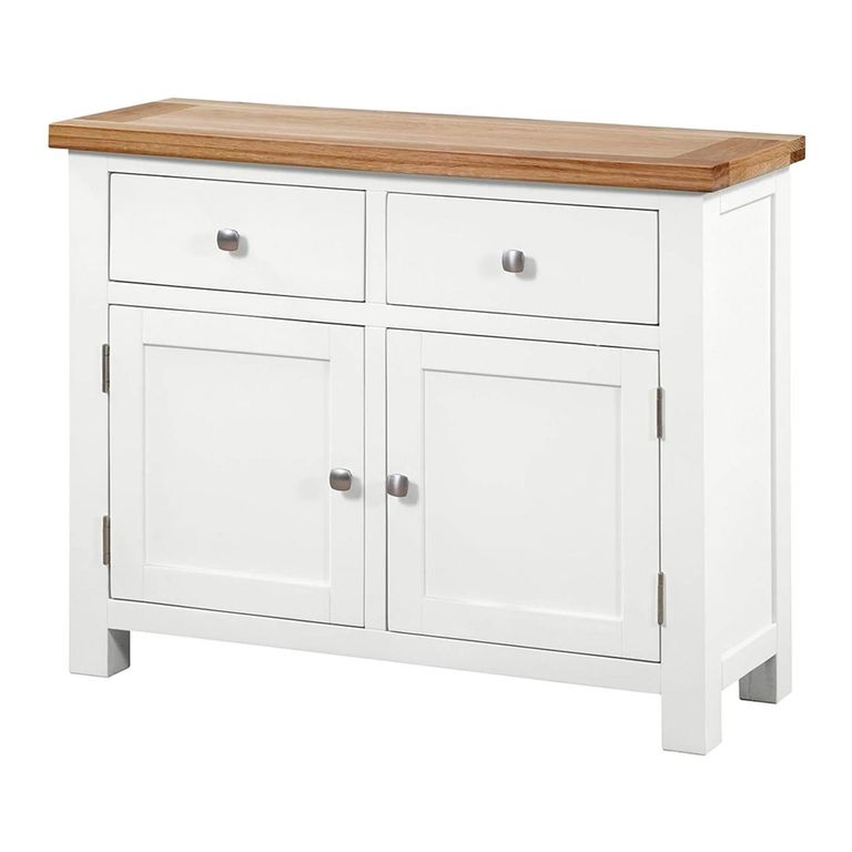 Lundy Small Sideboard - 2 Door - White Painted