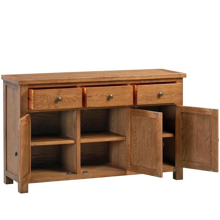 Original Medium Sideboard - 3 Door - Rustic Oak