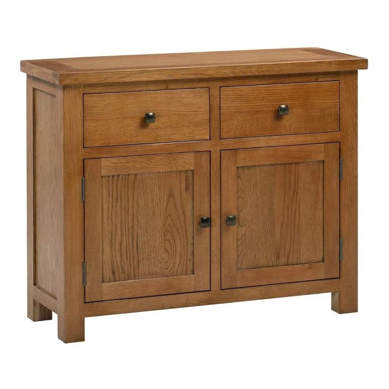 Original Small Sideboard - 2 Door - Rustic Oak