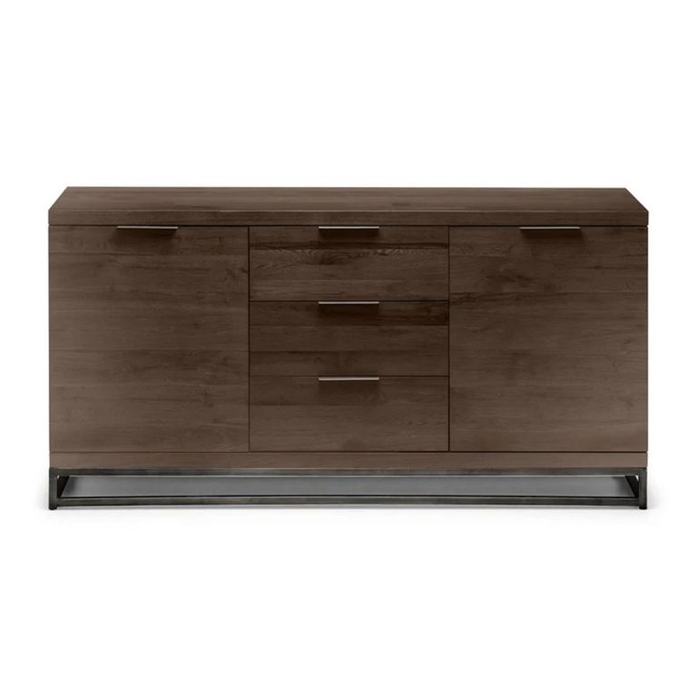 Brooklyn Sideboard - 150cm - 2 Door - Medium - Dark Oak