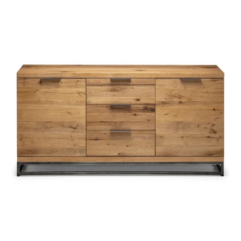 Brooklyn Sideboard - 150cm - 2 Door - Medium - Oak