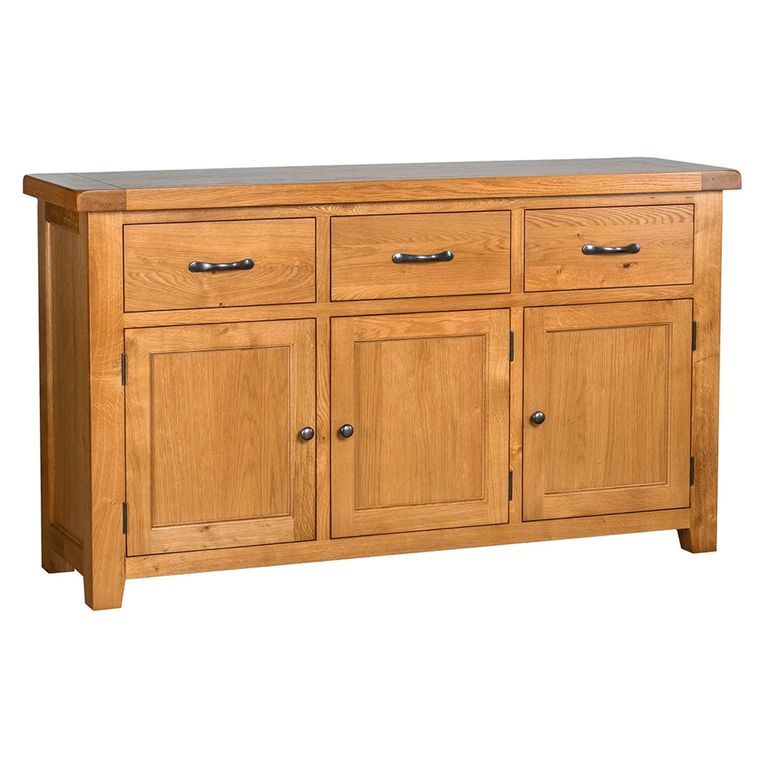 Somer Medium Sideboard - 3 Door - 150cm - Oak